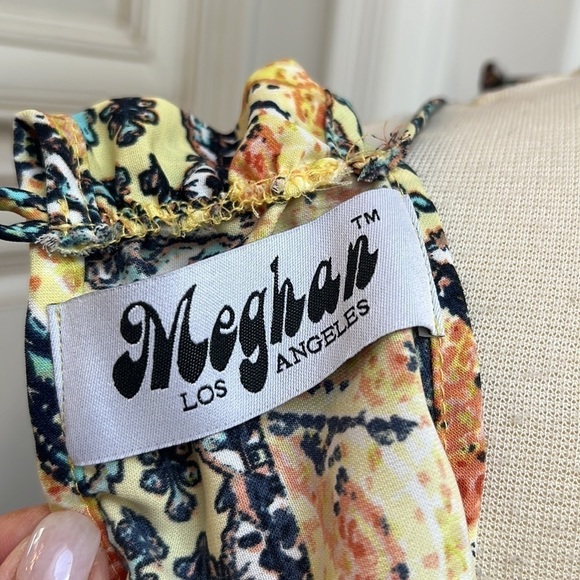 Meghan Los Angeles Ruffle Halter Neck Mini Dress - Picture 7 of 9